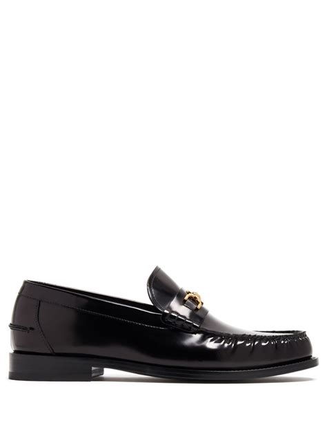 versace collection buckle loafers|Versace 95 loafers.